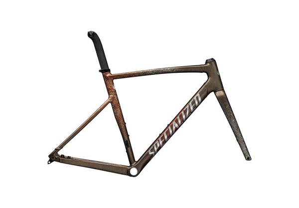 Specialized Allez Sprint Frameset - D'Aluisio Smartweld Alloy Copper Multicolor Blurred Impasto / Brushed Liquid Metal 54