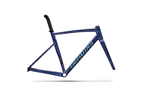 Specialized Allez Sprint Frameset - D'Aluisio Smartweld Alloy Majesty Blue/Glacial Metallic Impasto 58
