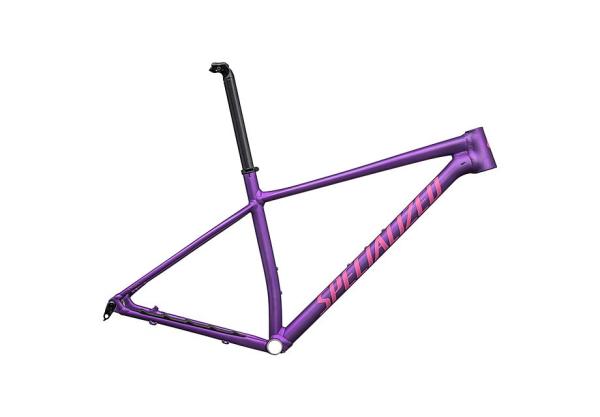Specialized Chisel Hardtail Frameset Gloss Purple Tint Linear Brushed / Rebel Pink XL