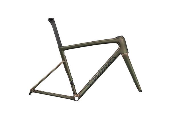 Specialized S-Works Tarmac SL8 Frameset - FACT 12r Carbon Gloss Cypress Metallic / Magenta To Gold Pearl / Satin Black Metallic 44