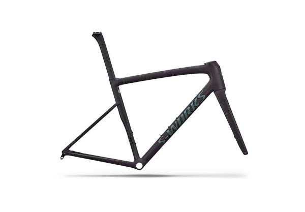 Specialized S-Works Tarmac SL8 Frameset - FACT 12r Carbon RTP RAW CARBON / GLOSS PREMIUM FJORD 61