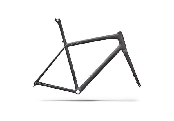 Specialized S-Works Aethos 2 Frameset - FACT 12r Carbon RTP RAW CARBON / PREMIUM FJORD METALLIC 61