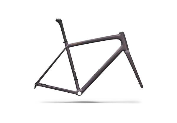 Specialized Aethos 2 Frameset - FACT 10r Carbon SATIN NEBULA METALLIC / BURNT GOLD METALLIC 56