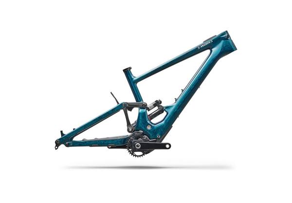 Specialized S-Works Turbo Kenevo SL 2 Frameset TEAL TINT OVER SMOKE STRATA / DUNE WHITE S2