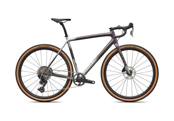 Specialized Crux Pro - SRAM Force XPLR AXS Nebula Metallic/Shadow Silver/Laurel Green/Smoke 56