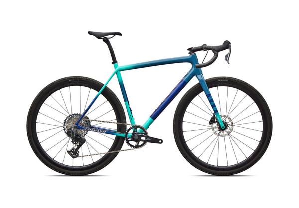 Specialized Crux Expert - SRAM Rival XPLR AXS Grey Blue/Lagoon Blue/Dune White/Majesty Blue 54