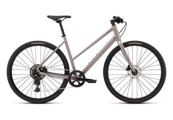 Specialized Sirrus X 2.0 Step-Through GLOSS DESERT METALLIC / BORDEAUX METALLIC FROST REFLECTIVE XS