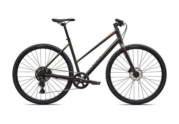 Specialized Sirrus X 2.0 Step-Through GLOSS METALLIC OBSIDIAN / BURNT GOLD METALLIC FROST REFLECTIVE S