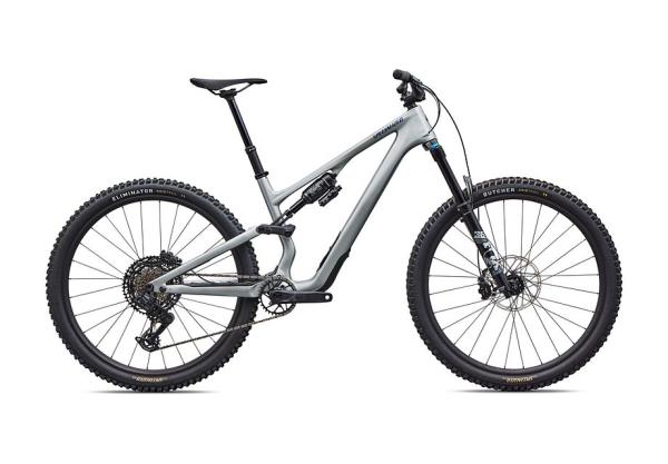 Specialized Stumpjumper 15 EVO Comp  - SRAM S-1000 AXS, FOX Rhythm GLOSS SHADOW SILVER / MAJESTY BLUE METALLIC S6