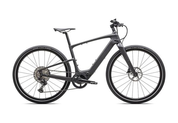 Specialized Turbo Vado SL 2 6.0 Carbon Satin Black Micro Speckle / Obsidian Frost S