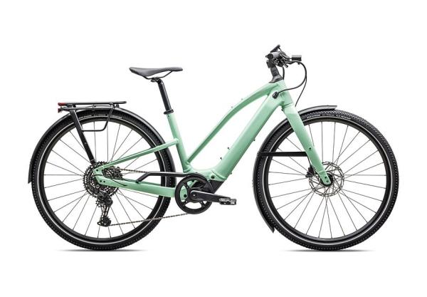 Specialized Turbo Vado SL 2 4.0 Step-Through  EQ Gloss Oasis / Dune White Frost S
