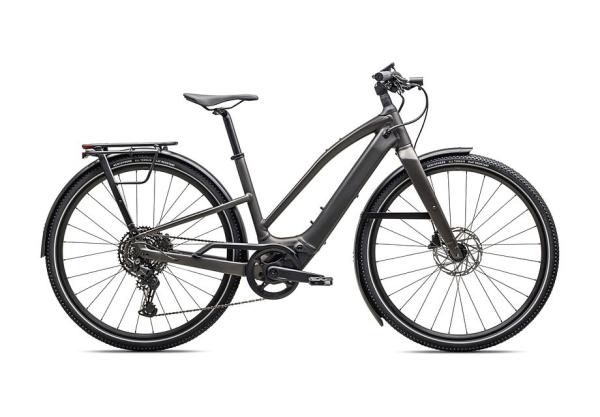 Specialized Turbo Vado SL 2 4.0 Step-Through  EQ Satin Gunmetal / Smoke Frost M