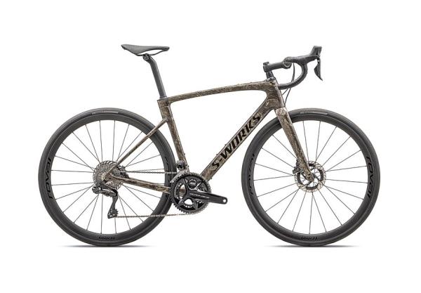 Specialized S-Works Roubaix SL8 - Shimano Dura-Ace Di2 Gloss Toupe / Gunmetal Strata / Charcoal 49