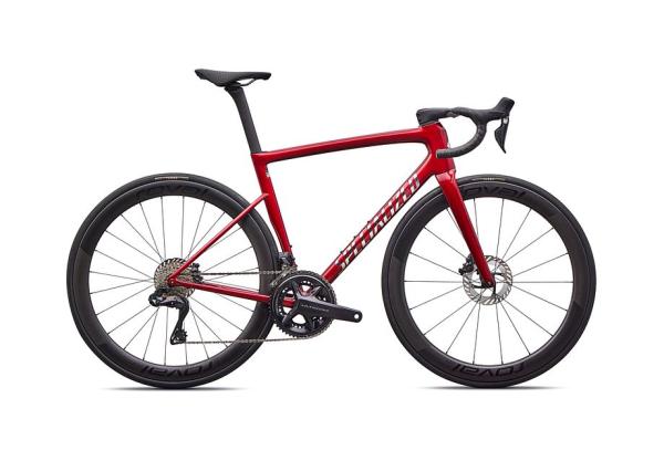Specialized Tarmac SL8 Pro - Shimano Ultegra Di2 GLOSS RED SKY / CHROME 58