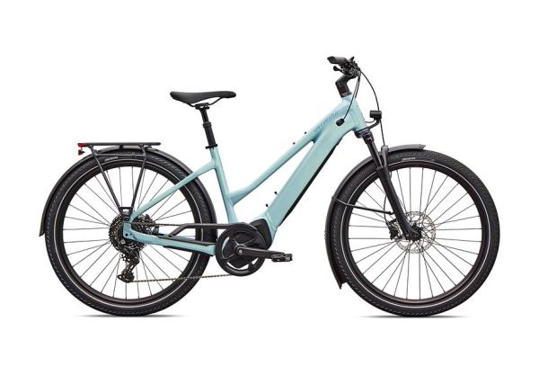 Specialized Turbo Vado 4.0 Step-Through GLOSS SEAFOAM / 25% LAPIS PEARL / GLACIAL METALLIC L