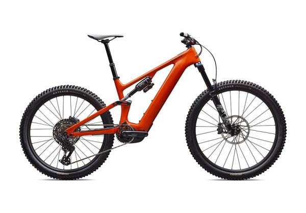 Specialized Turbo Levo 4 Comp GLOSS ORANGE TINT OVER SILVER DUST / DARK NAVY S4