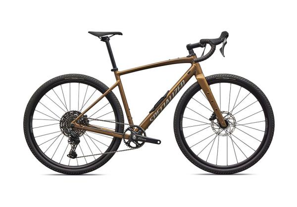 Specialized Diverge 4 Sport Alloy - Shimano CUES Satin Burnt Gold Metallic / Shadow Silver 61
