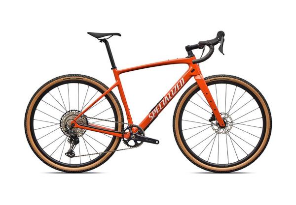 Specialized Diverge 4 Sport Carbon - Shimano GRX 600 Deep Orange/Dune White 54