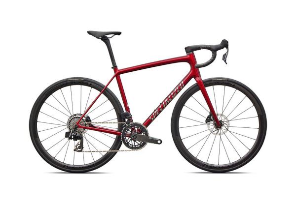 Specialized Aethos 2 Pro - SRAM Force AXS GLOSS RED SKY / CHROME 52