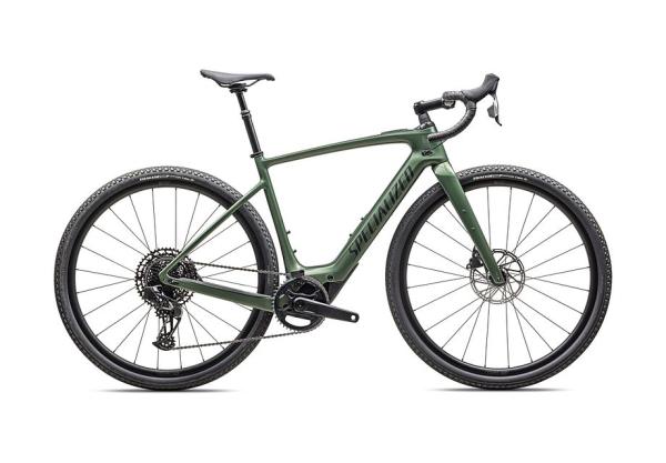 Specialized Turbo Creo 2 Comp - SRAM Apex / X1 Eagle AXS Cypress Metallic / Black Liquid Metal 56