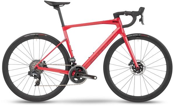 BMC Roadmachine 01 FOUR Coral Red / Black 51